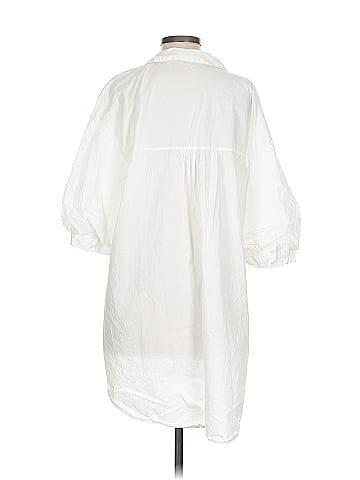Zara 3/4 Sleeve Button-Down Shirt (view 2)