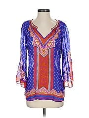 Hale Bob 3/4 Sleeve Silk Top