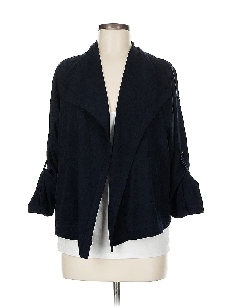 Pre-owned Max Studio Cardigan Sweater In Blue
