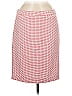Halogen 100% Polyester Houndstooth Red Casual Skirt Size 8 - photo 1