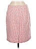 Halogen 100% Polyester Houndstooth Red Casual Skirt Size 8 - photo 2