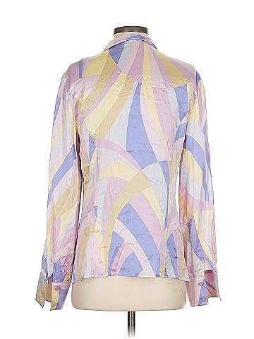 Escada Long Sleeve Silk Top (view 2)