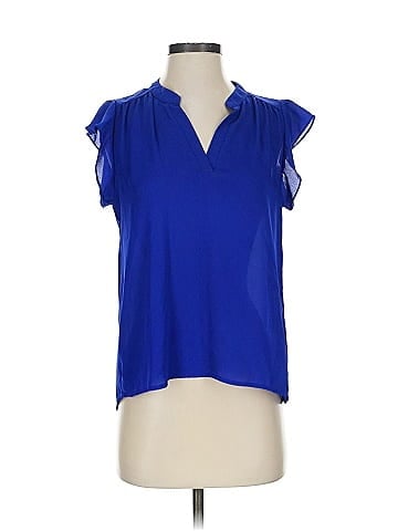 Alice Blue Short Sleeve Blouse (view 1)