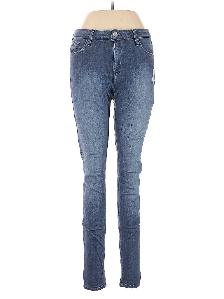 Pre-owned Just Black Jeans In Blue