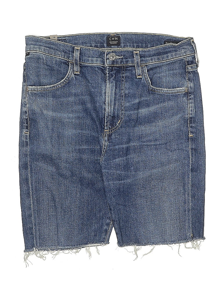 Pre-owned Citizen Of Humanity Denim Shorts In Blue