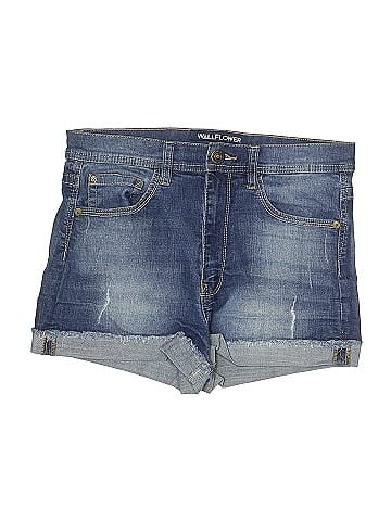 Wallflower Denim Shorts (view 1)