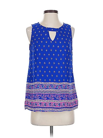 Skies Are Blue Sleeveless Blouse (view 1)