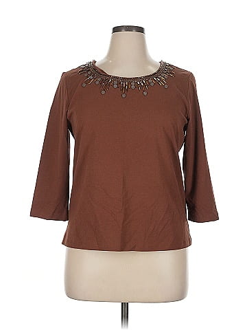 Ruby Rd. 3/4 Sleeve Top (view 1)