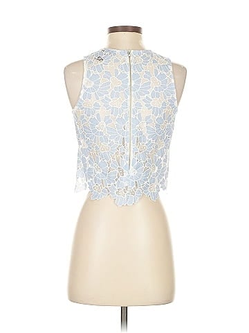 Aqua Sleeveless Blouse (view 2)