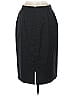 Classiques Entier Graphic Floral Black Wool Skirt Size 2 - photo 2