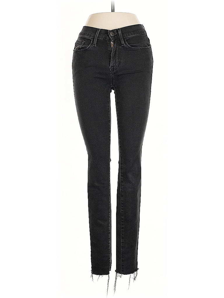 Pre-owned Frame Jeans In Black