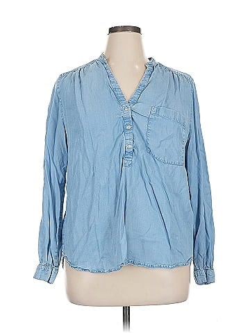 H&M Long Sleeve Blouse (view 1)
