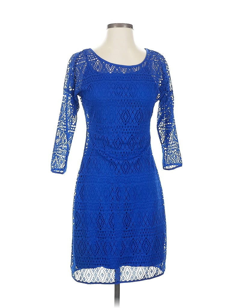 Click to view more detailed imagery on our partner's website Pre-owned Express Cocktail Dress In Blue