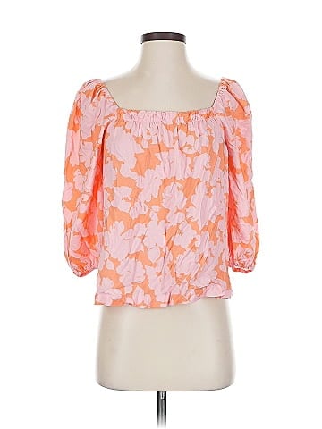 Sanctuary 3/4 Sleeve Blouse (view 1)