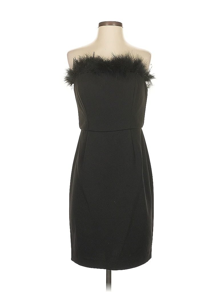 Pre-owned Laundry By Shelli Segal Cocktail Dress In Black