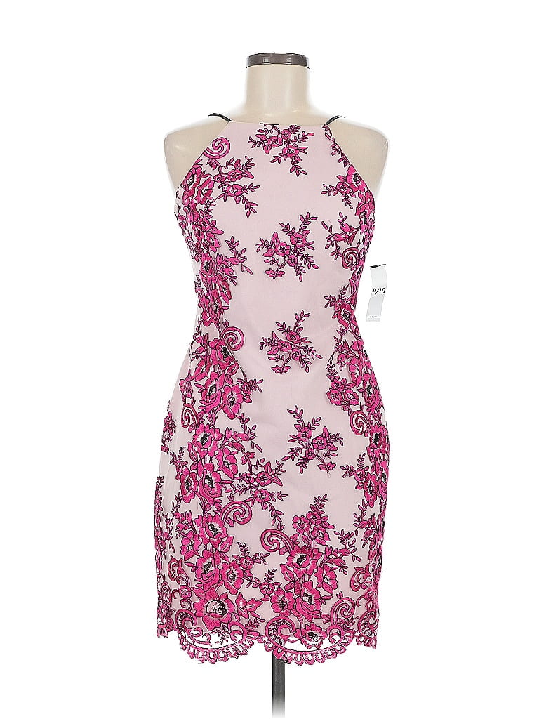 Pre-owned Teeze Me Cocktail Dress In Pink
