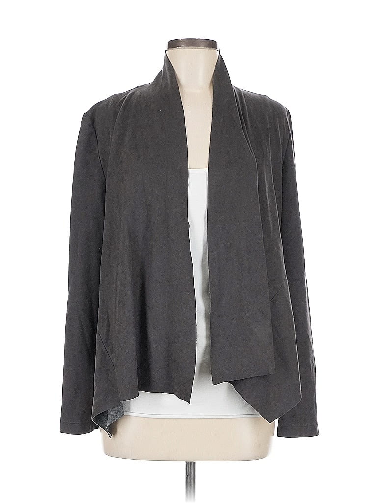 Pre-owned Ann Taylor Factory Cardigan Sweater In Gray