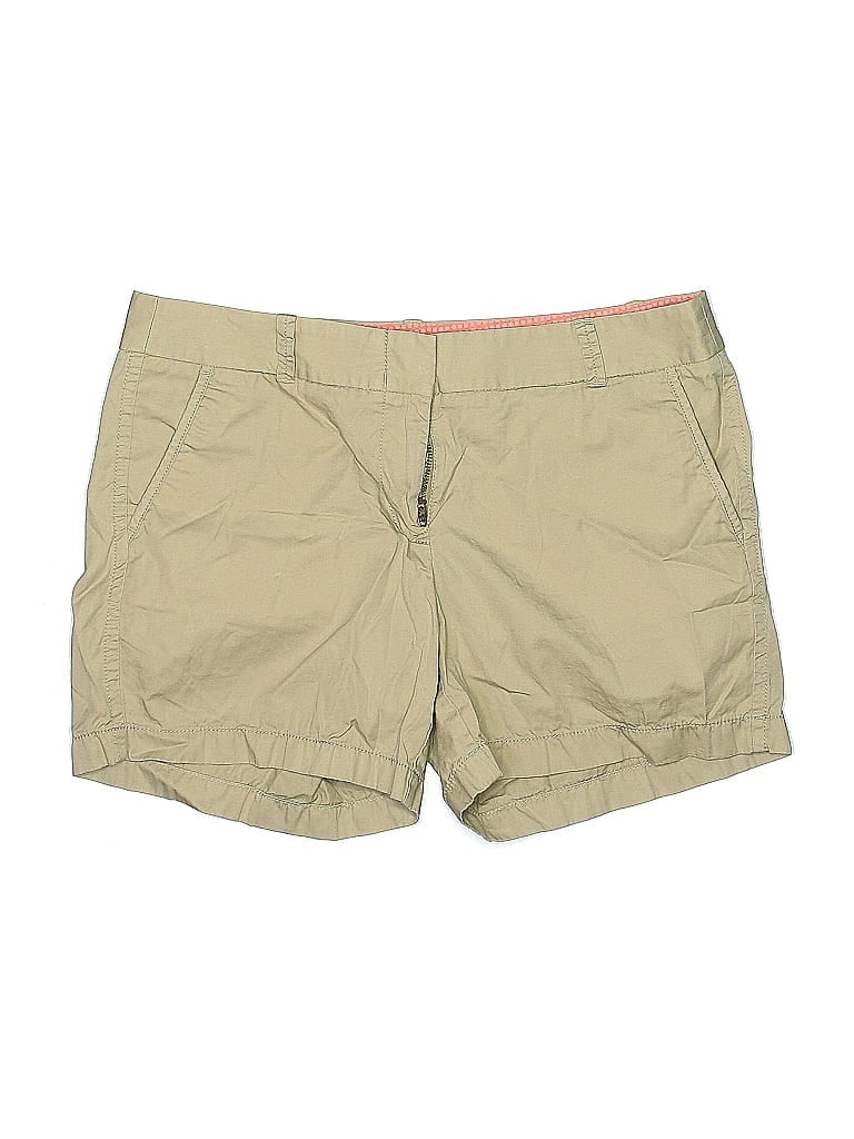 Pre-owned J.crew Factory Store Khaki Shorts In Brown