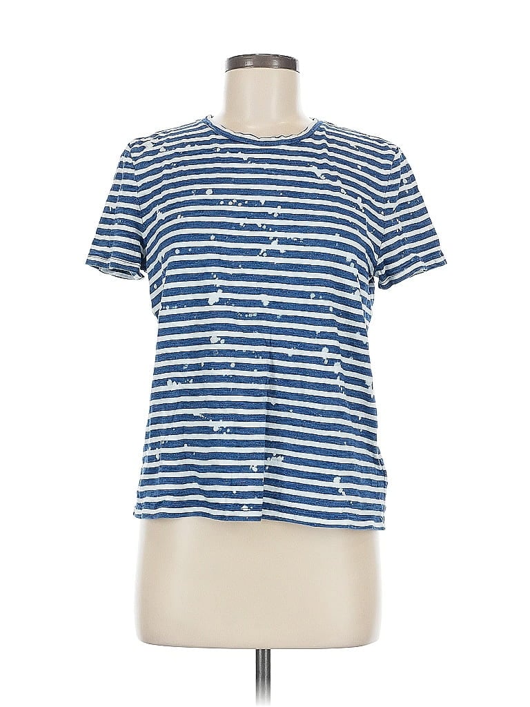 Pre-owned Gap Short Sleeve T-shirt In Blue