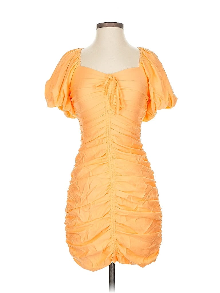 Pre-owned Guess Cocktail Dress In Orange