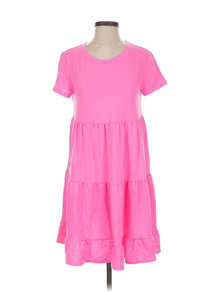 Pre-owned Crown & Ivy Casual Dress In Pink