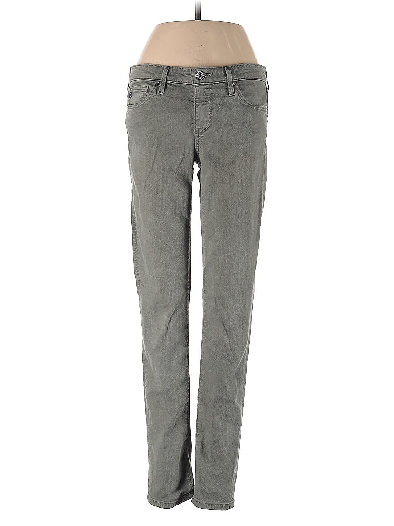 Pre-owned Adriano Goldschmied Casual Pants In Gray