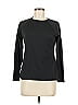 Cuddl Duds Black Long Sleeve T-Shirt Size M - photo 1