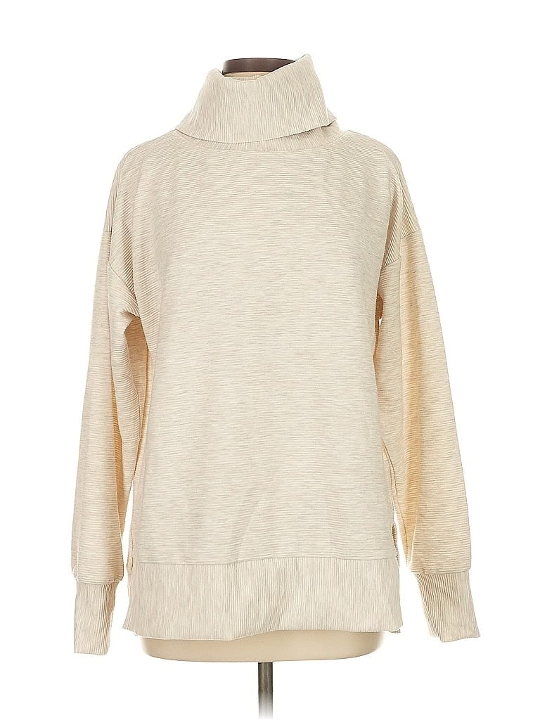 Pre-owned Unbranded Turtleneck Sweater In Brown