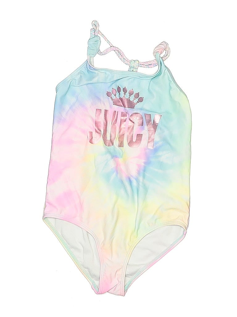 Pre-owned Juicy Couture Kids' One Piece Swimsuit In Pink