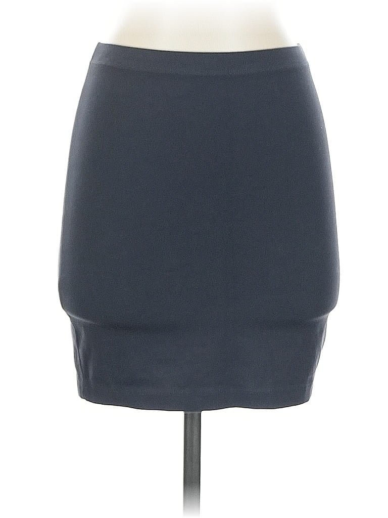 Pre-owned Divided By H&m Casual Skirt In Gray