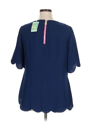 Sail to Sable Short Sleeve Blouse (view 2)