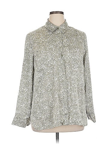 INC International Concepts Long Sleeve Blouse (view 1)
