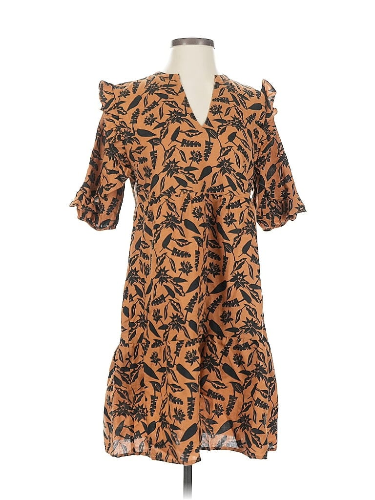 Pre-owned Goodthreads Casual Dress In Brown