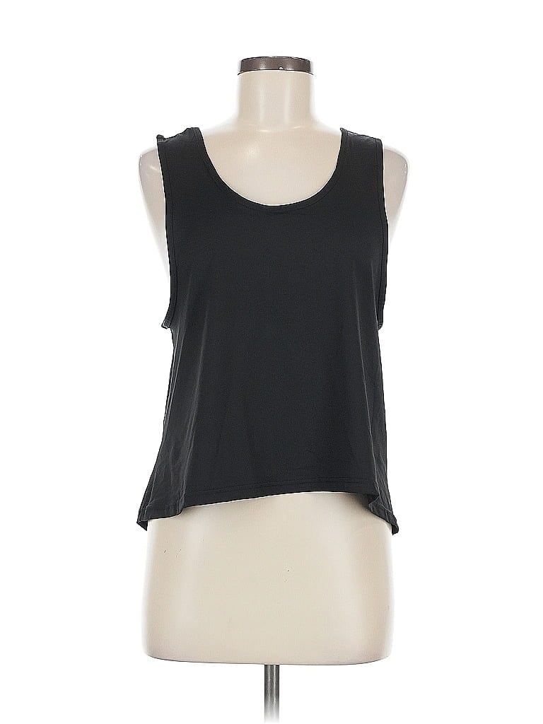 UNBRANDED Pre-owned Sleeveless T-shirt In Black