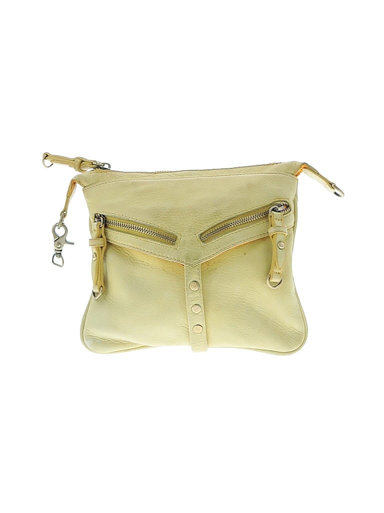 Pre-owned Sabina Leather Crossbody Bag In Yellow