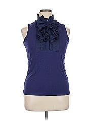 August Silk Sleeveless Blouse
