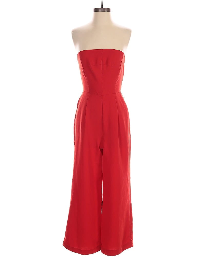 Click to view more detailed imagery on our partner's website Pre-owned Forever 21 Jumpsuit In Red
