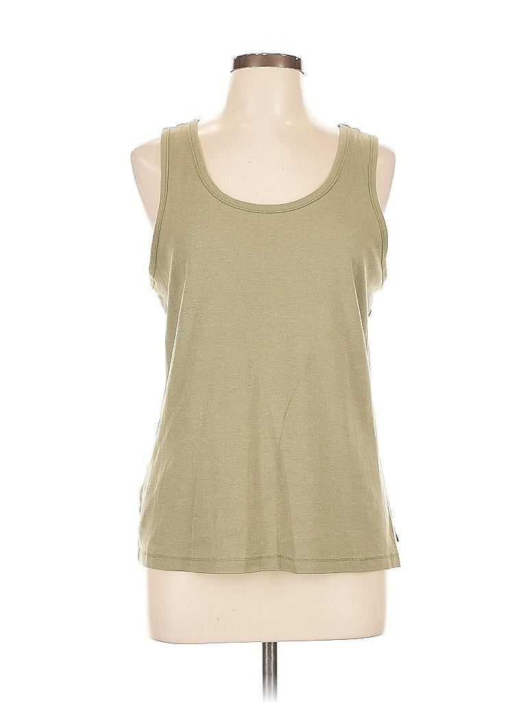 Click to view more detailed imagery on our partner's website Pre-owned Eddie Bauer Sleeveless T-shirt In Green