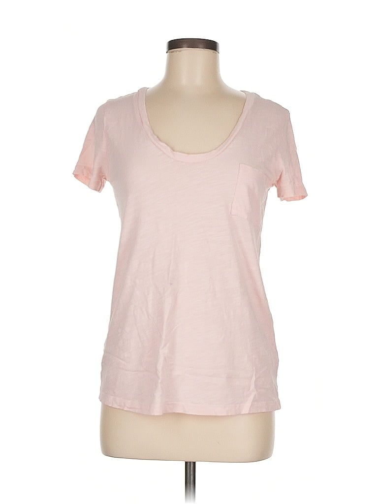 Pre-owned Caslon Short Sleeve T-shirt In Pink
