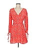 Topshop Hearts Red Cocktail Dress Size 8 - photo 1