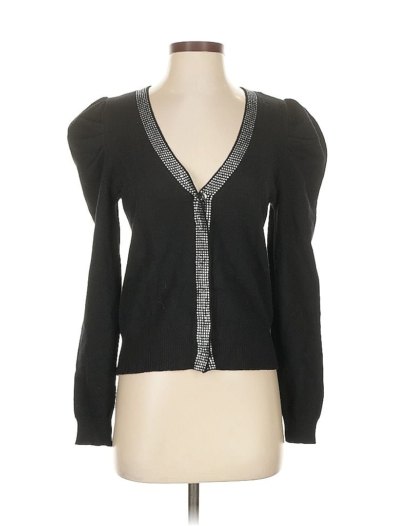 Click to view more detailed imagery on our partner's website Pre-owned Truth By Republic Cardigan Sweater In Black