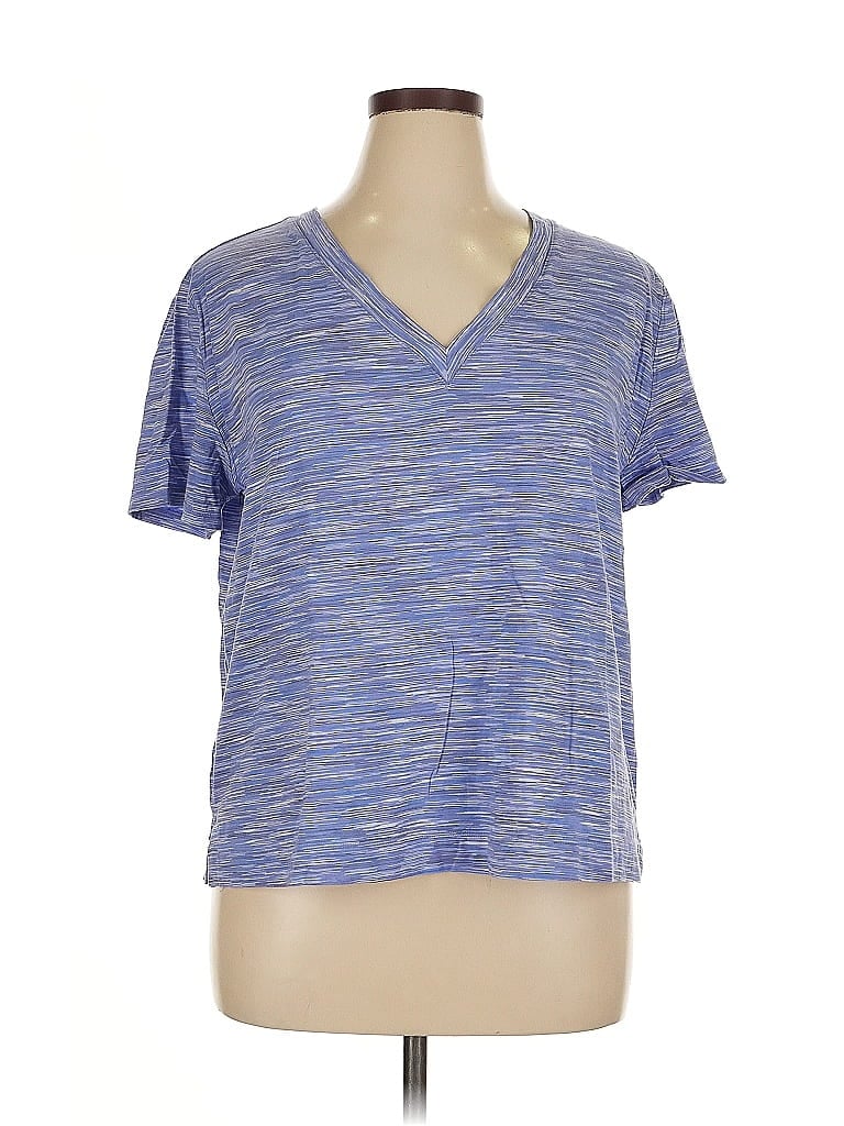 Pre-owned Lou & Grey Active T-shirt In Blue