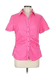 New York & Company Short Sleeve Button Down Shirt