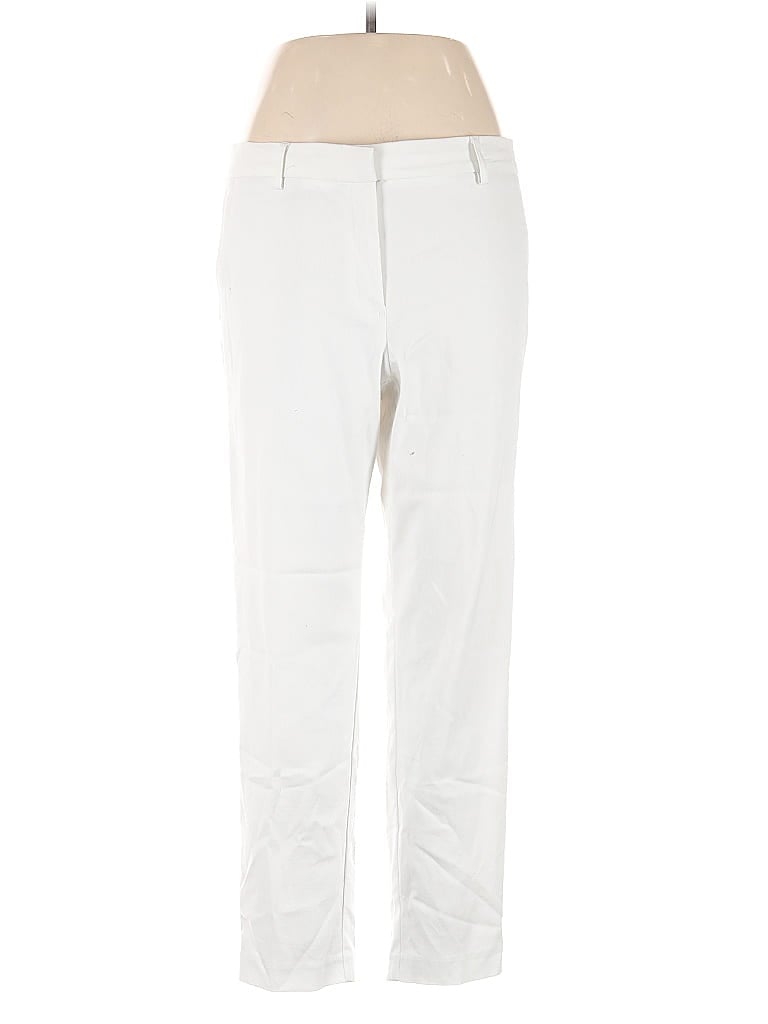 Pre-owned Jjill Casual Pants In White