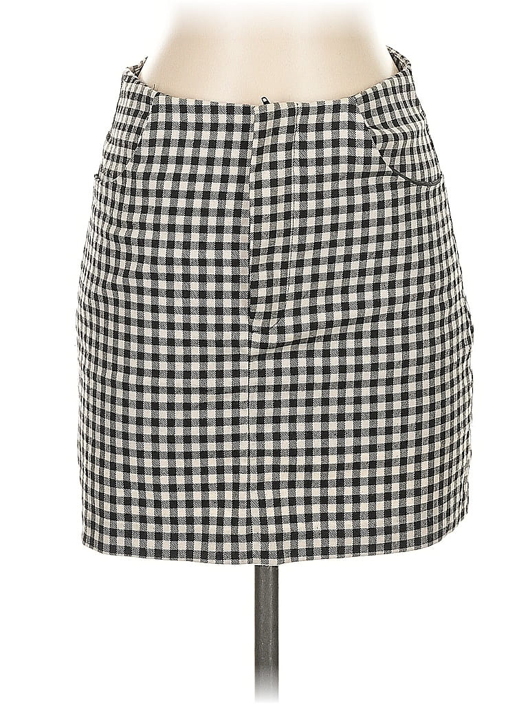 Pre-owned Pull & Bear Casual Skirt In White