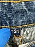 Carmar 100% Cotton Blue Jeans Size 24 waist - photo 3