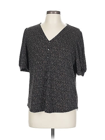 Adrianna Papell Short Sleeve Blouse (view 1)