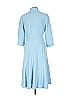 Black Halo Solid Blue Casual Dress Size 12 - photo 2