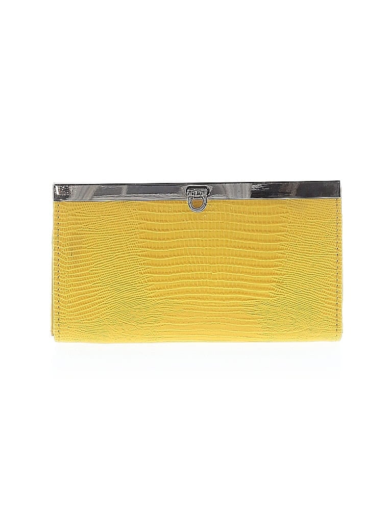 Pre-owned Unbranded Wallet In Yellow