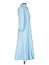 Black Halo Solid Blue Casual Dress Size 12 - photo 3